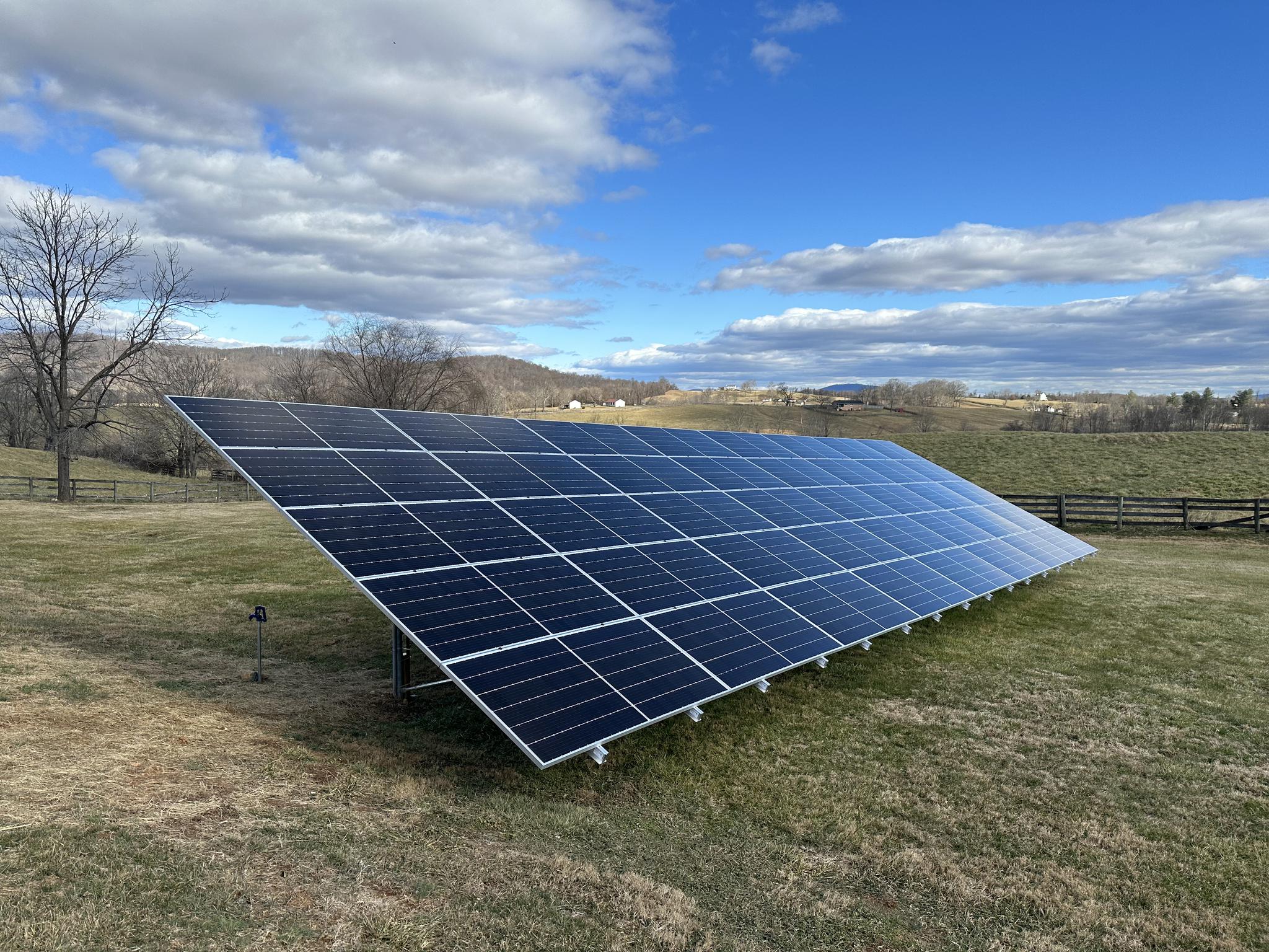19.2kW system in Flint Hill, VA