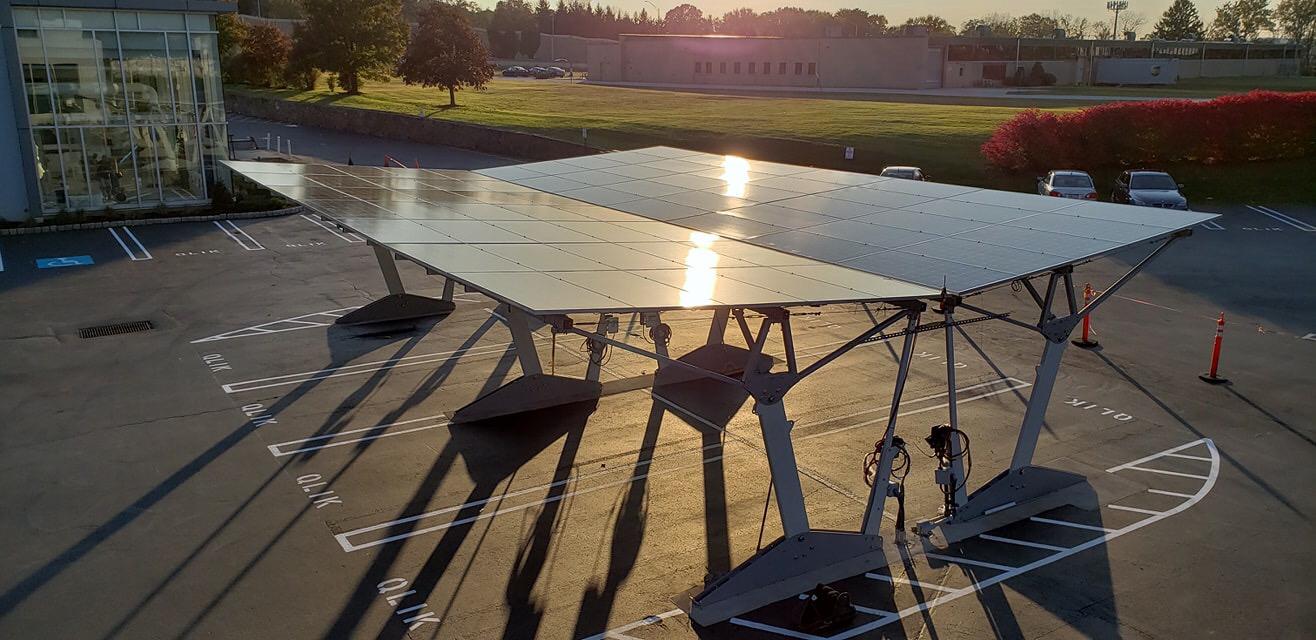 Ballasted Carport Array
