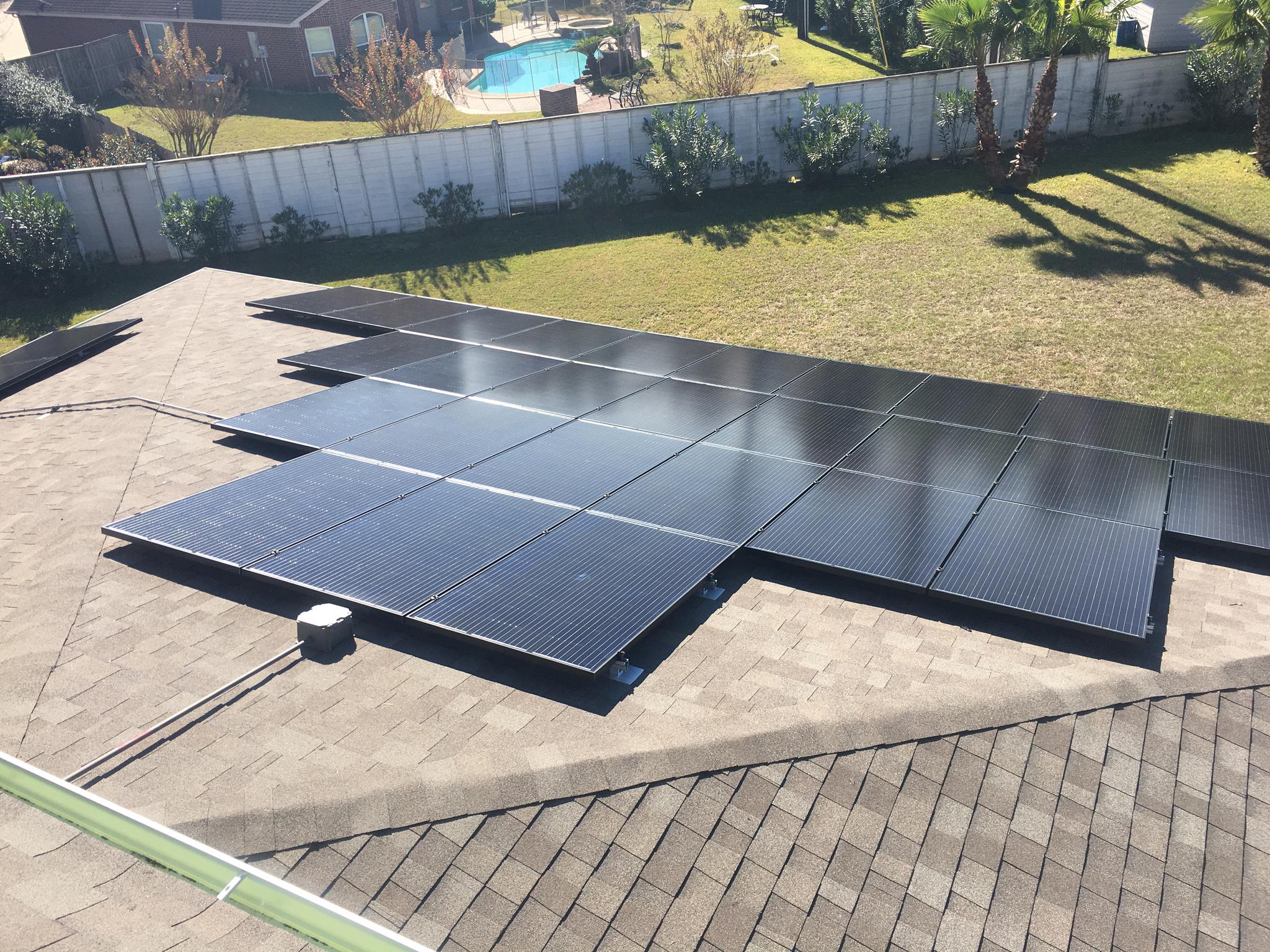 10kw installation in Cypress,TX,