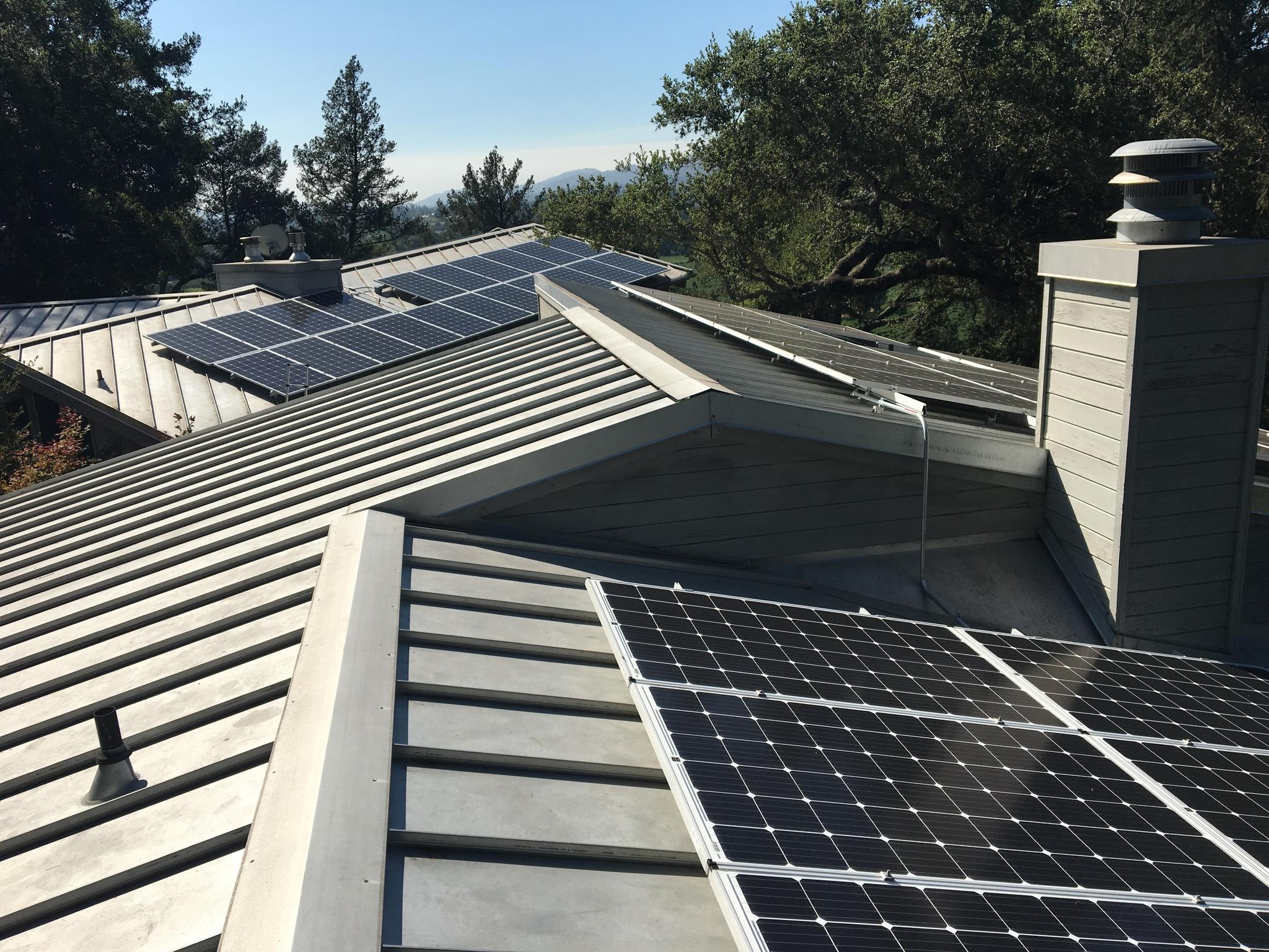17kW Metal Roof in St. Helena