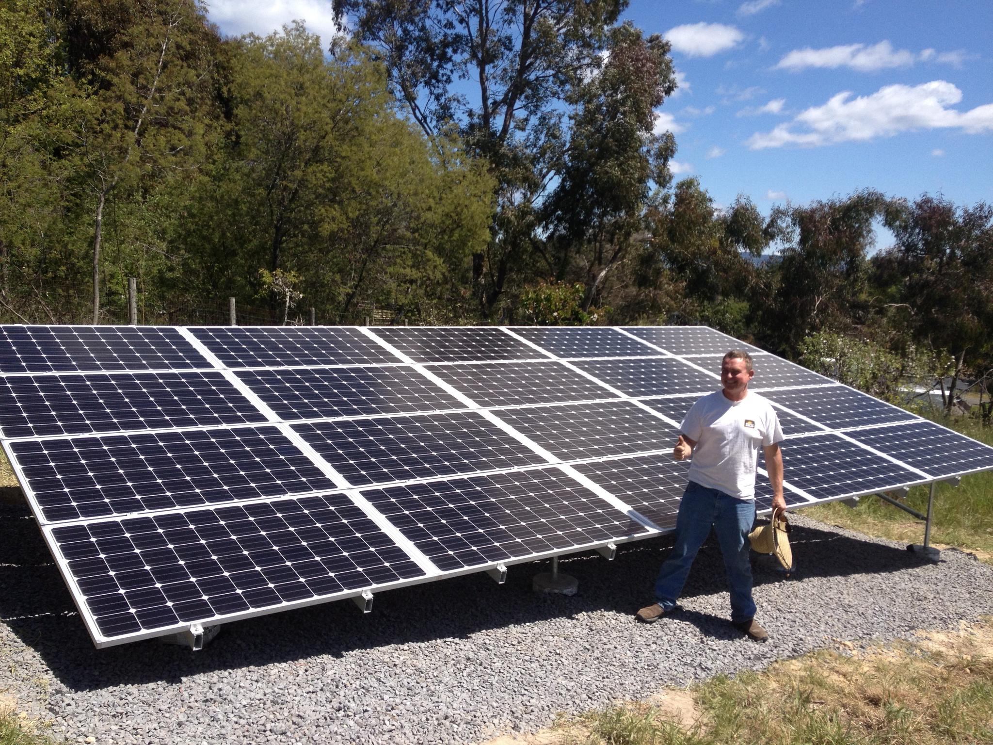 5kW Ground Mount in Sebastopol