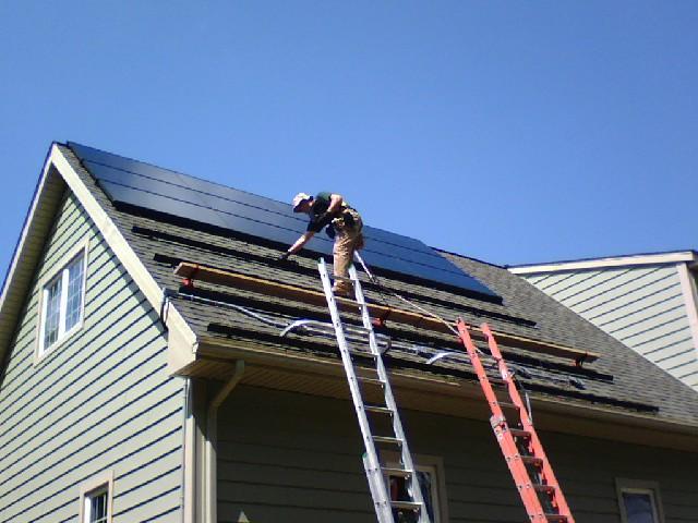 Renua's Founder, Dave got his start installing solar.