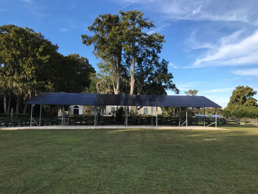 Elevated Ground Mount in Winter Spring