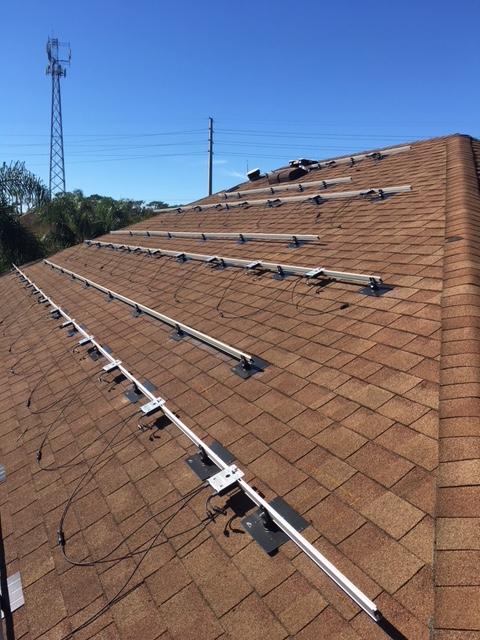 In-progress install in Wesley Chapel, FL
