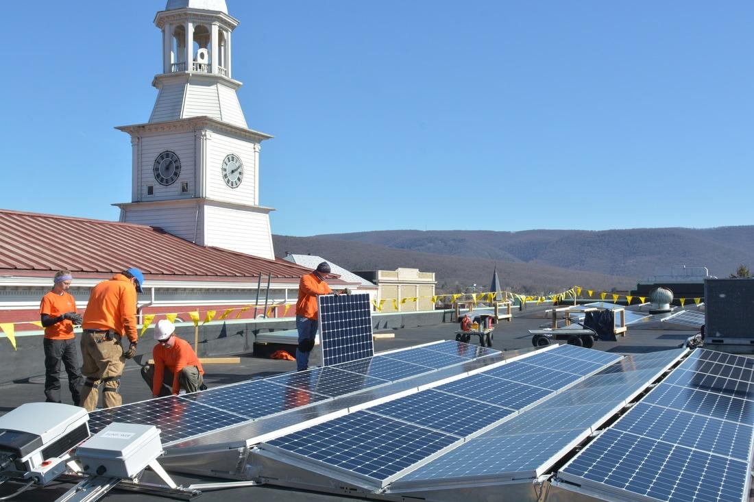 Monument square commercial project, Lewistown, PA