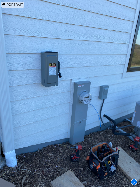 Meter and solar disconnect