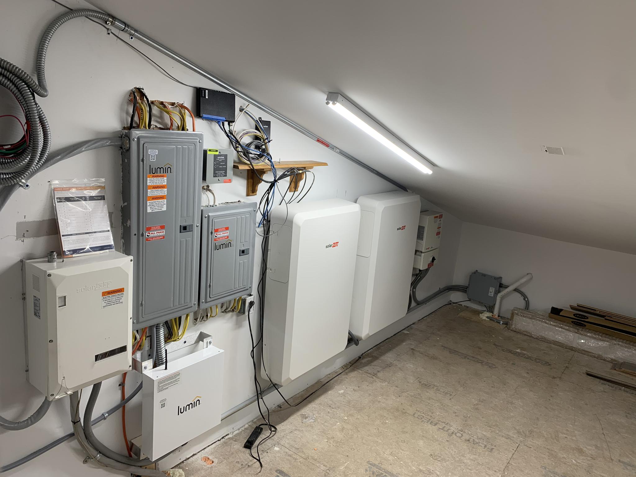 Whole Home Backup with 20 kWh of Battery Storage