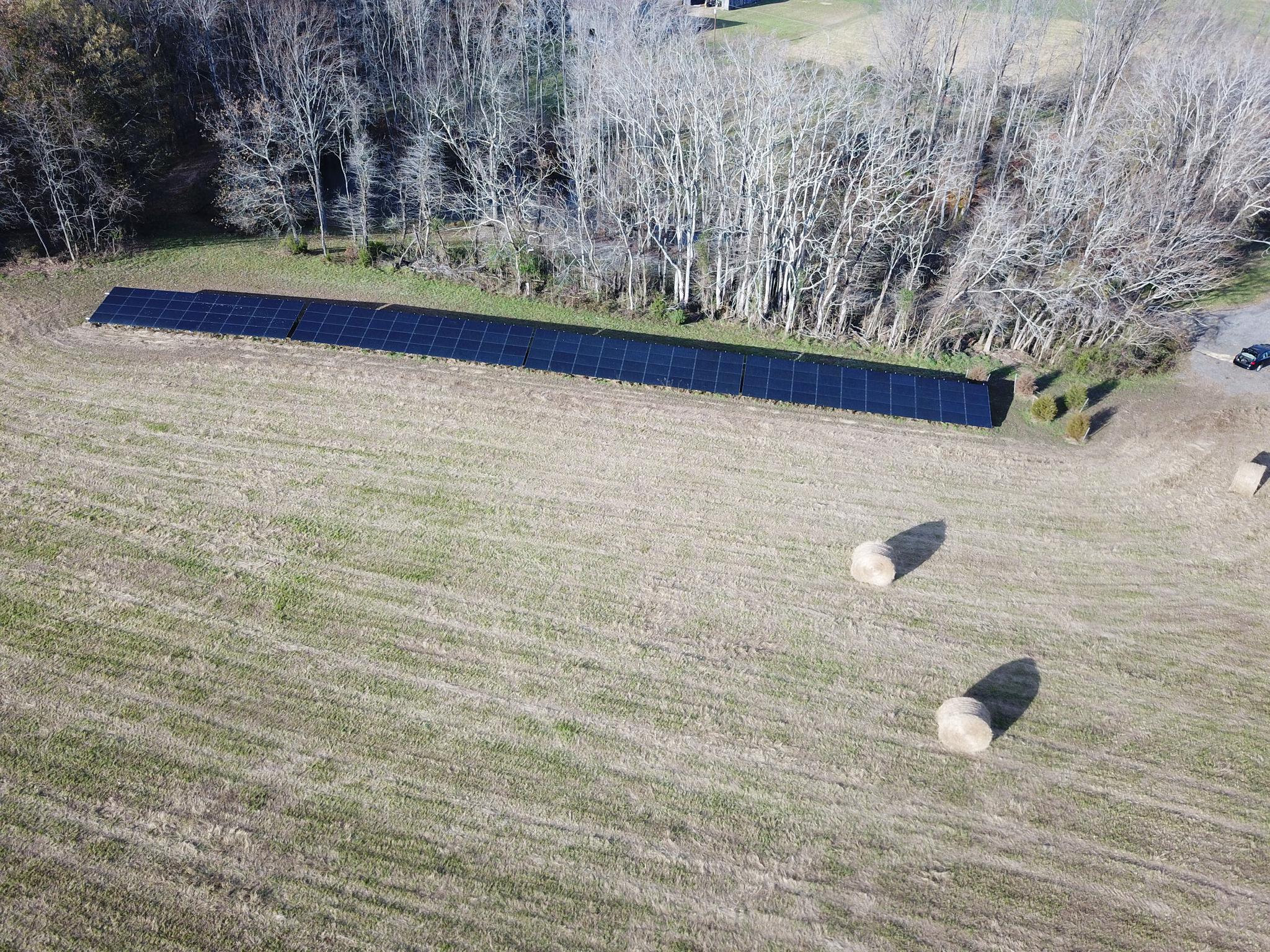 Large commercial ground mount