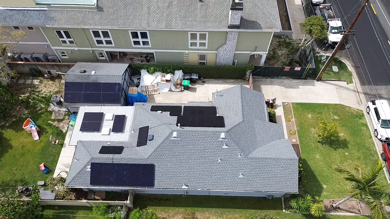 Q Cell Solar Panel Installation