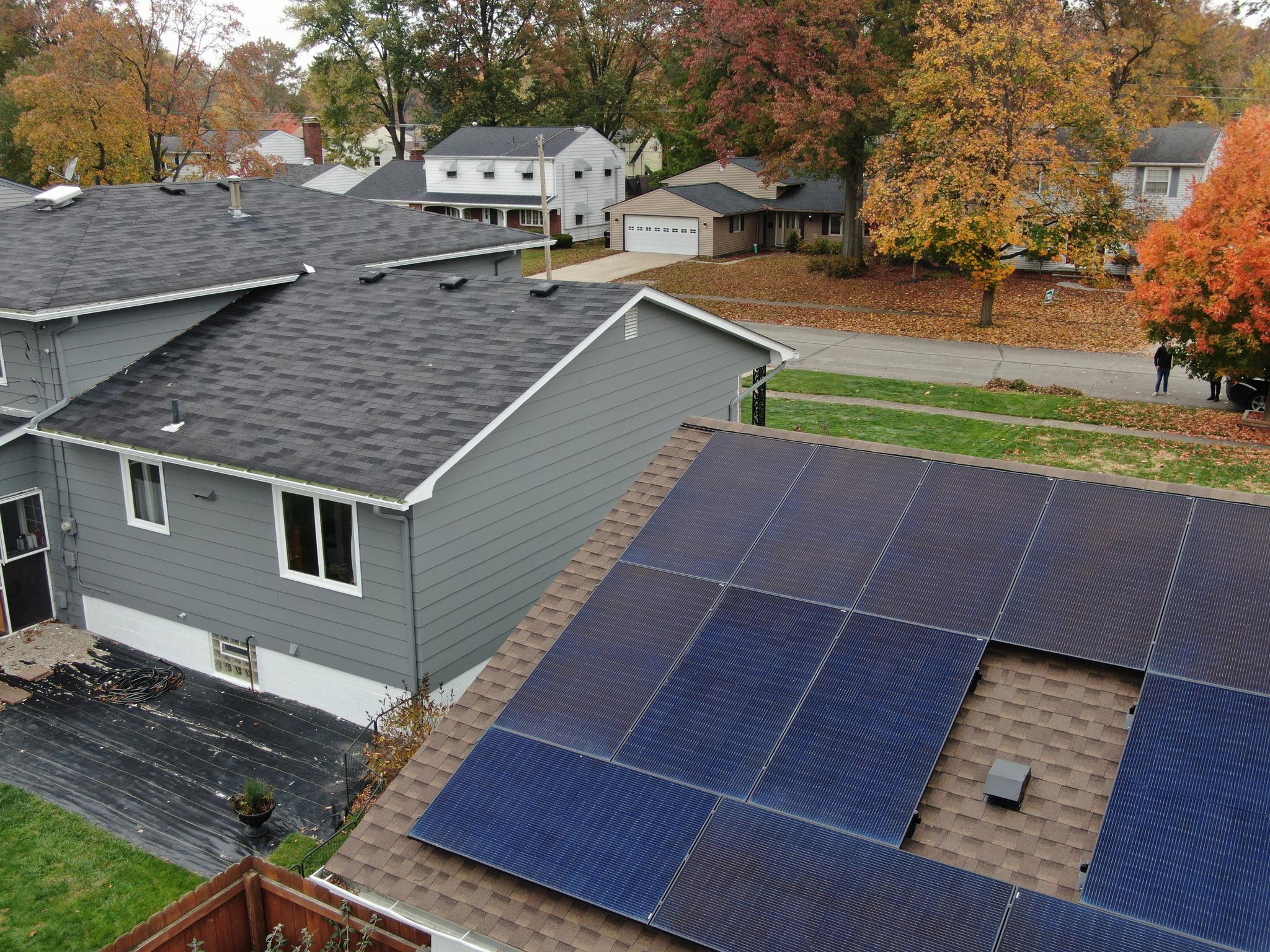 Our residential installation in Elyria, Ohio