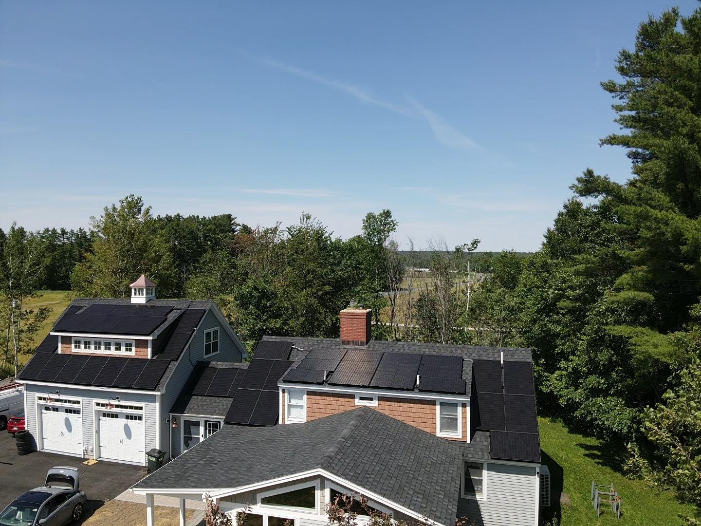 QCell and EG4 Install in Gorham, ME