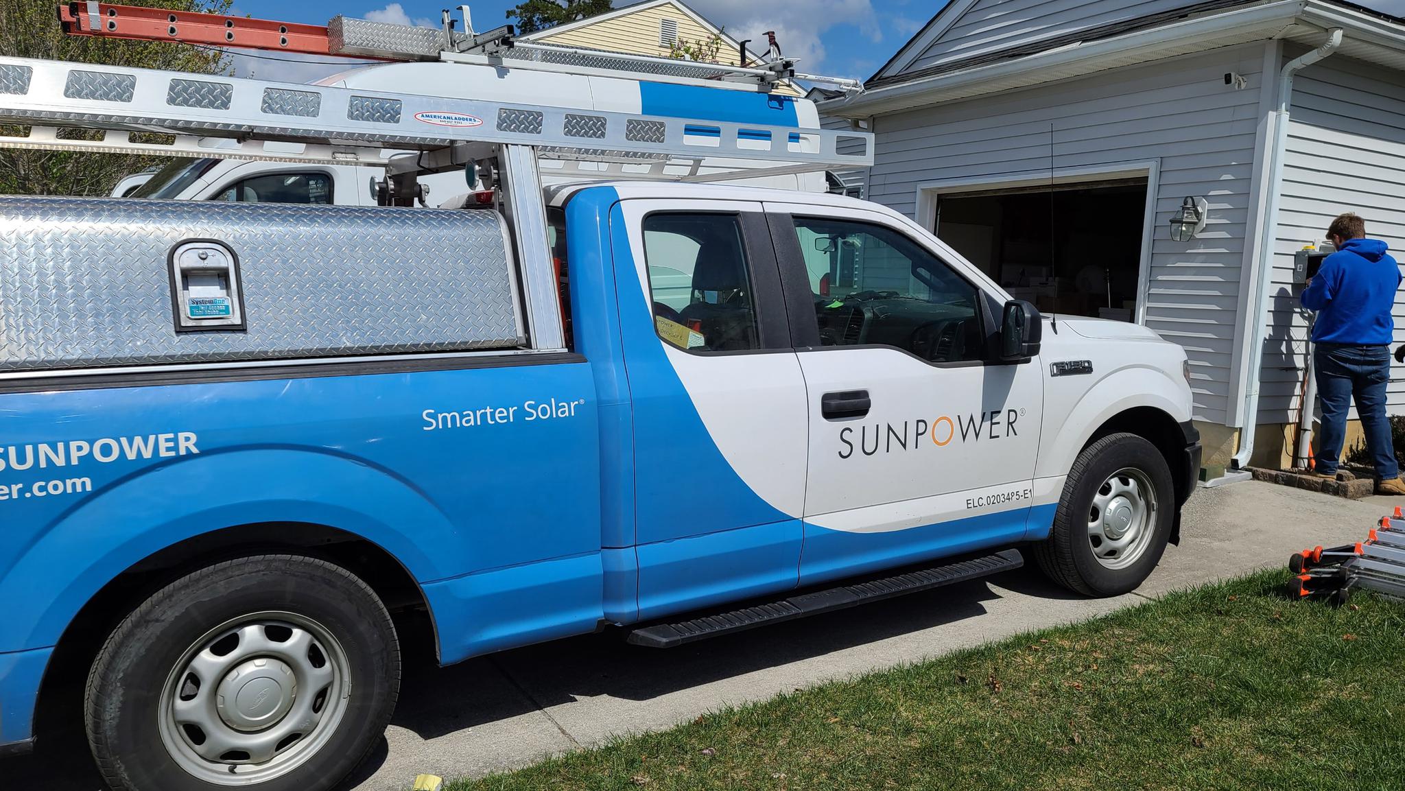 Direct SunPower install