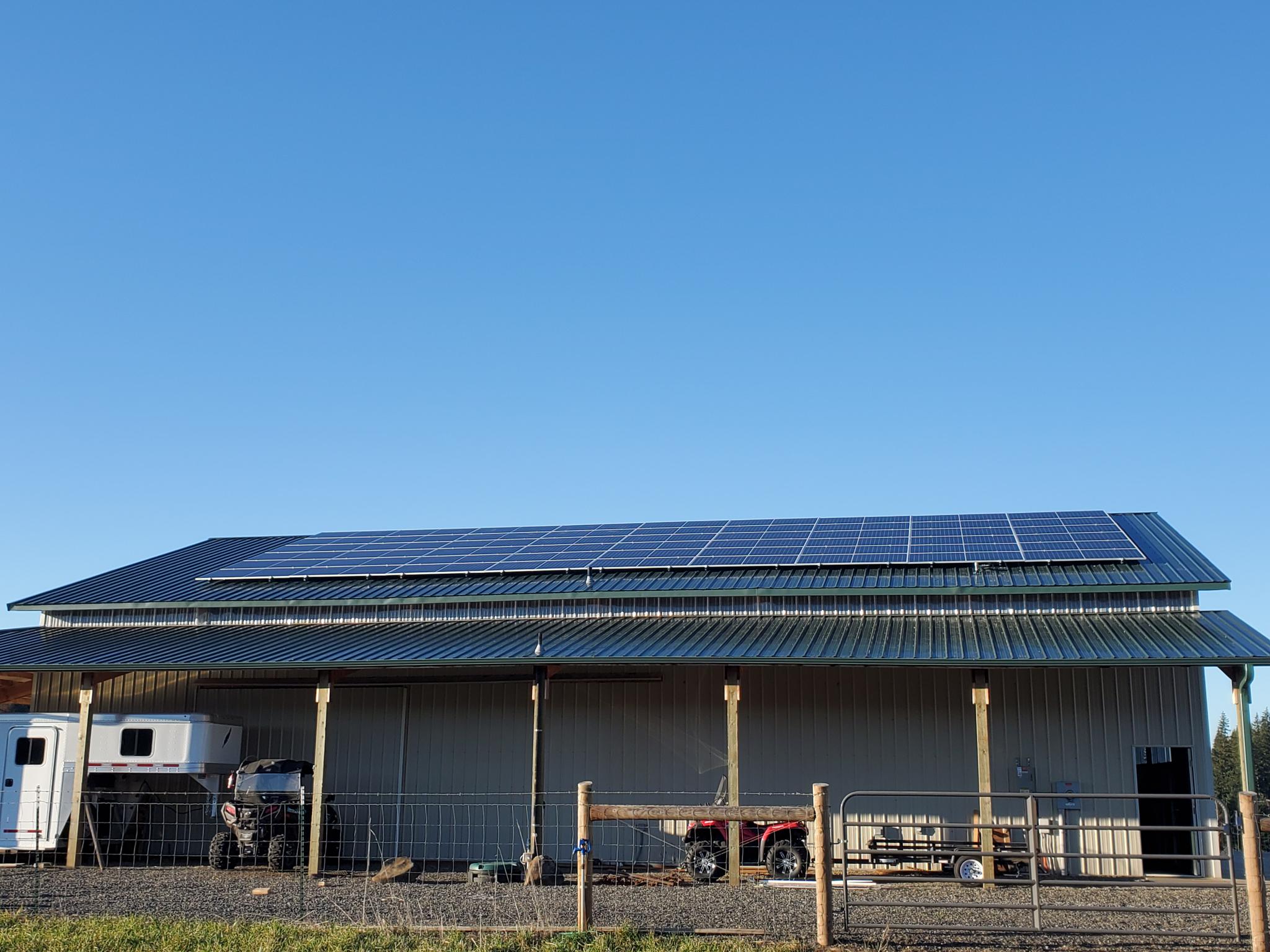 Pole Barn Installation