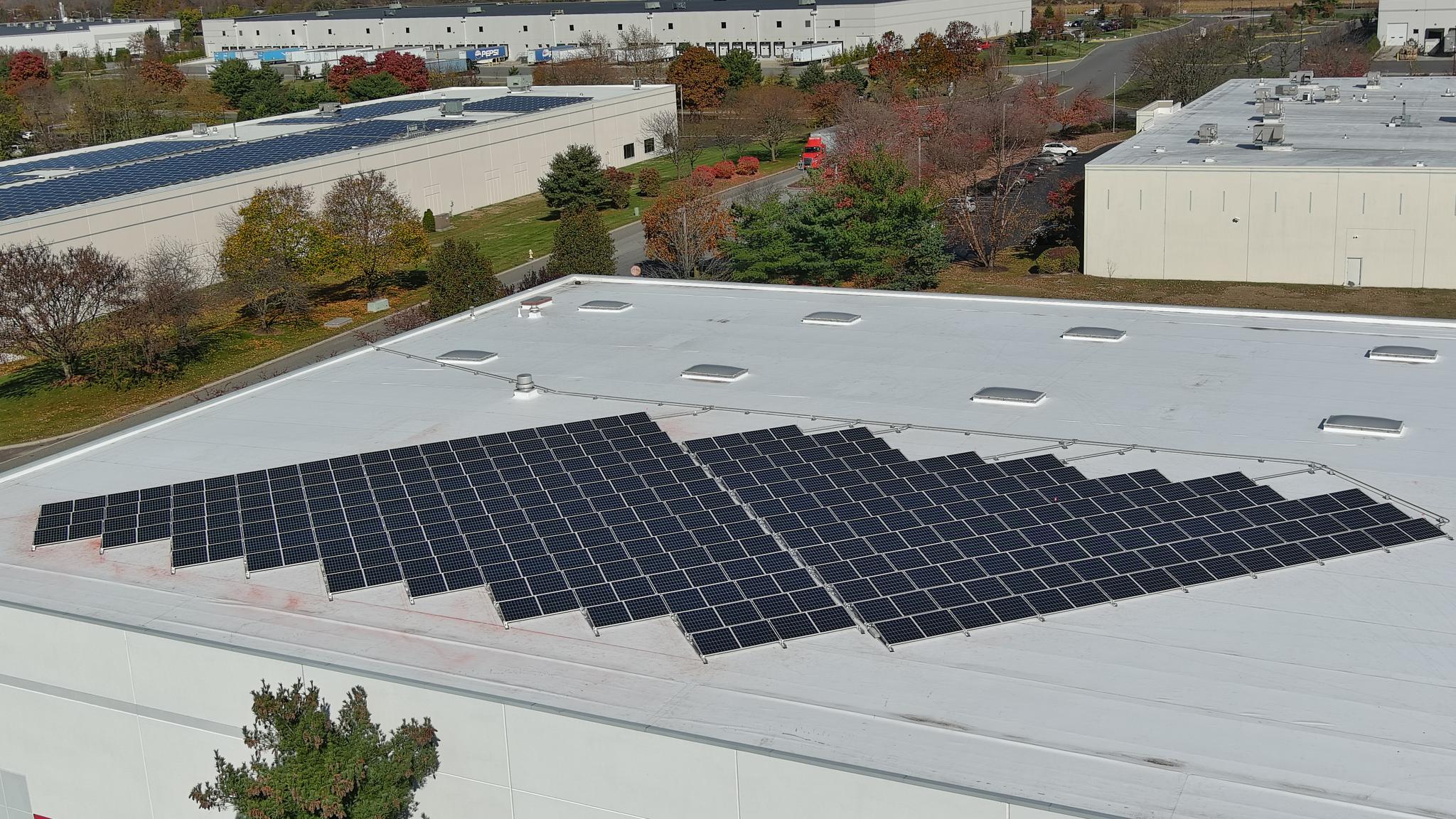 Commercial Project, Flat Roof Installation 2022