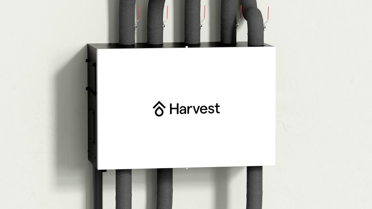 Harvest Pod - the brains of the installation, as installed.