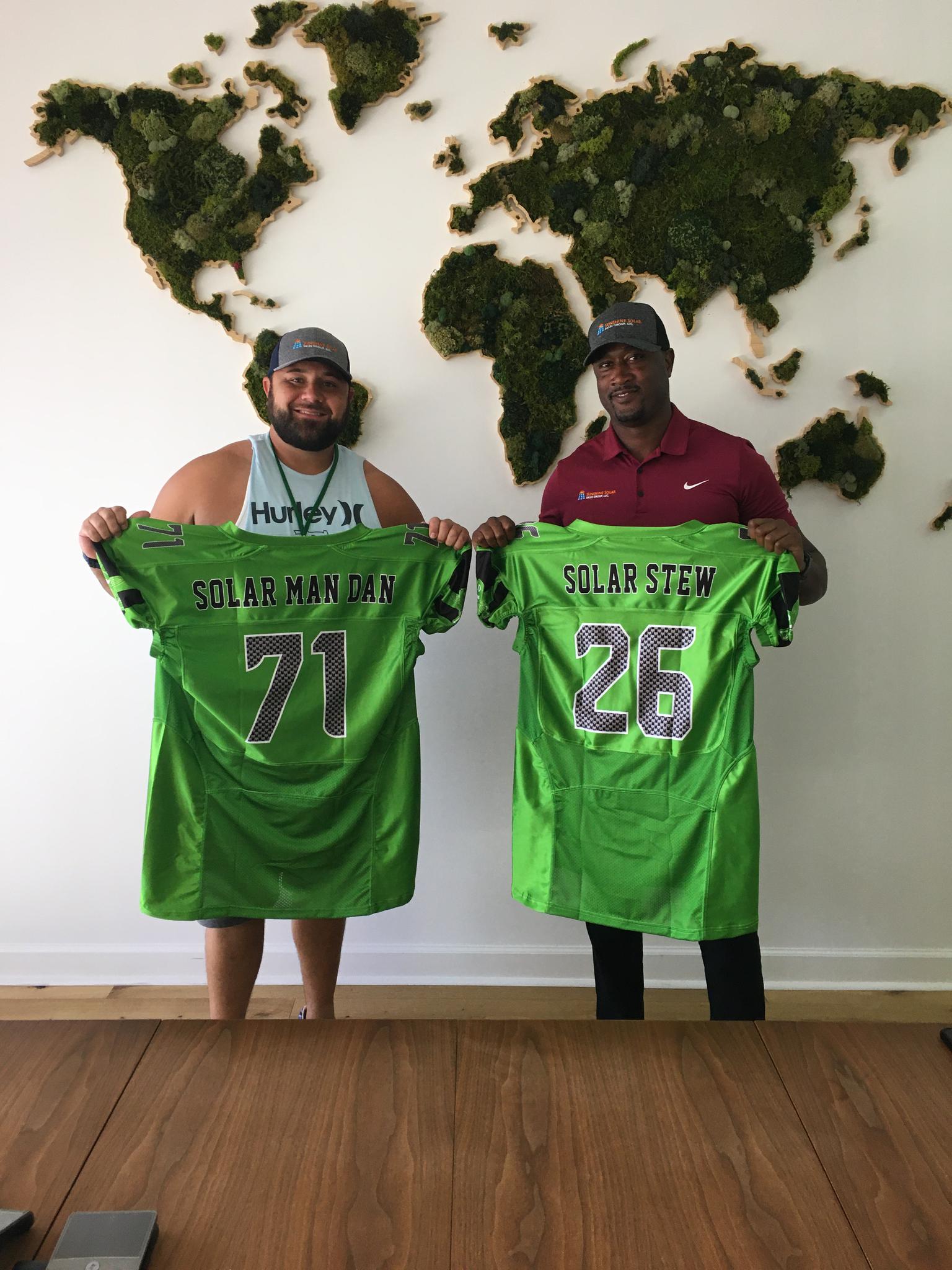 Supporting local Football Teams