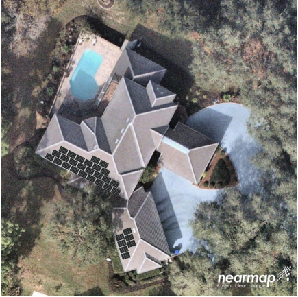 Large solar job to offset 80% of homes usage.