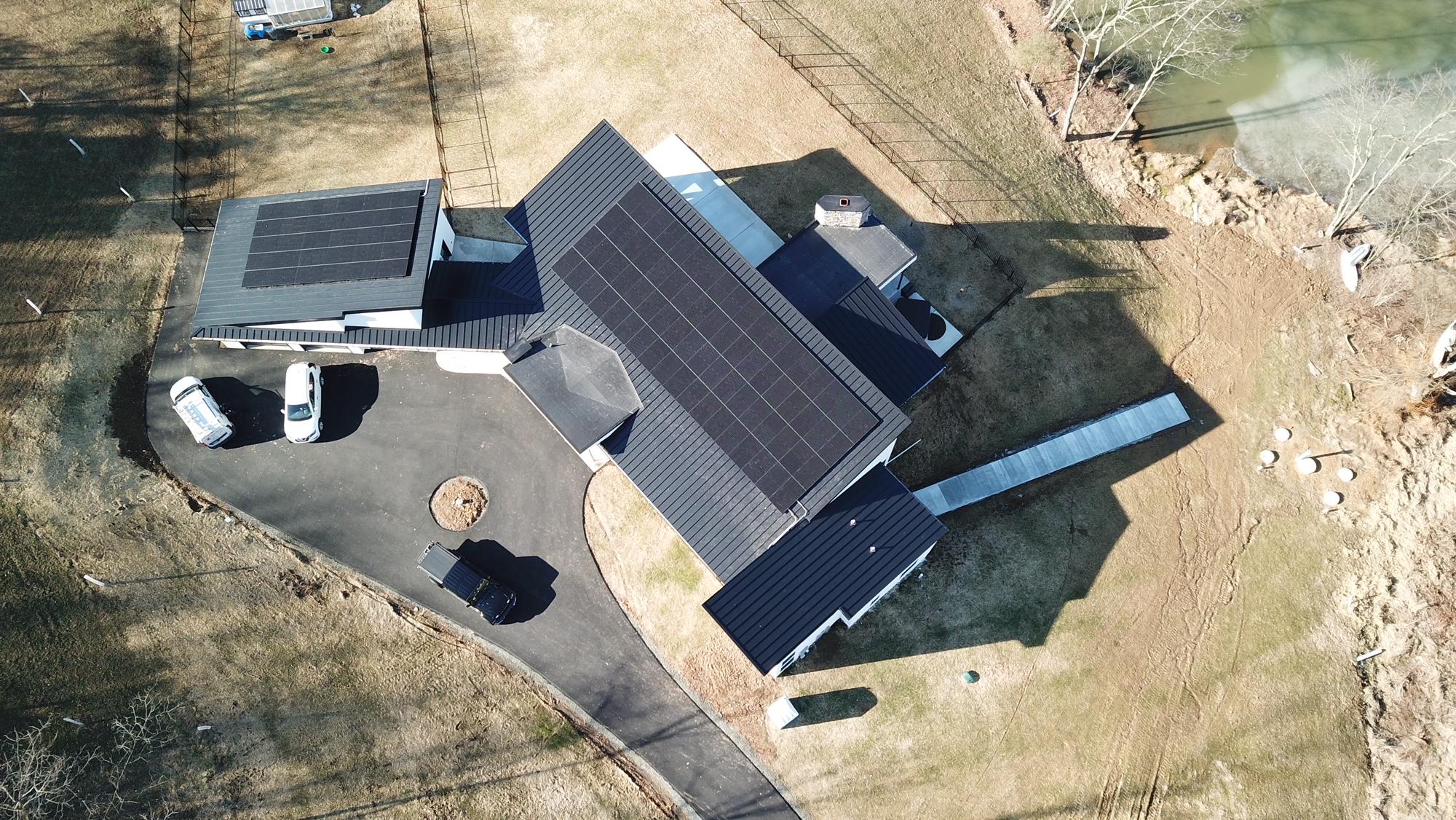 Solarized New Construction in Boyertown.