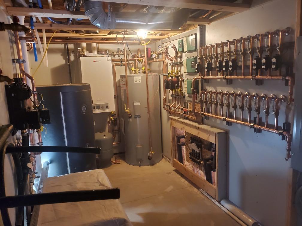 Geothermal Radiant Heating and Cooling Plant