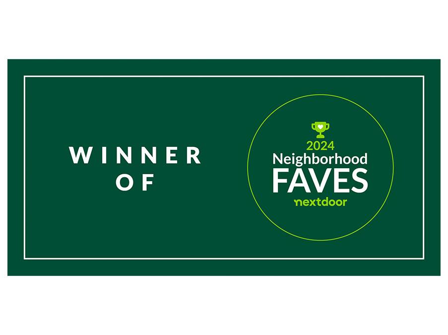 Nextdoor Neighborhood Faves Winner 2024