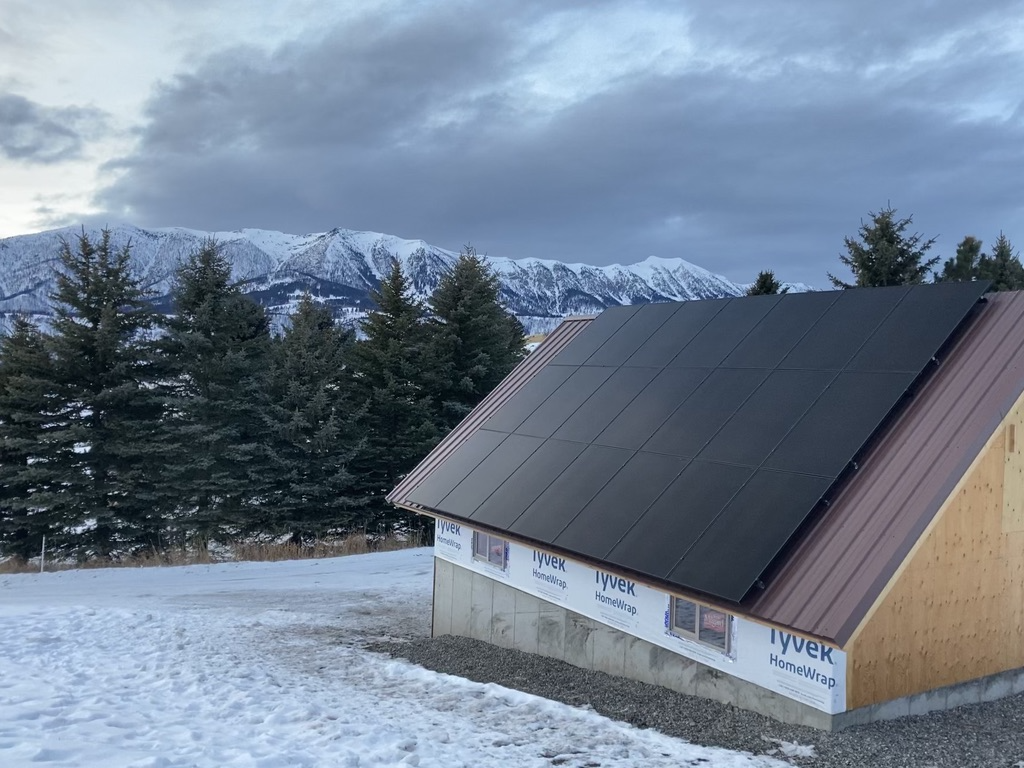 Roof-Mounted Residential Solar PV System