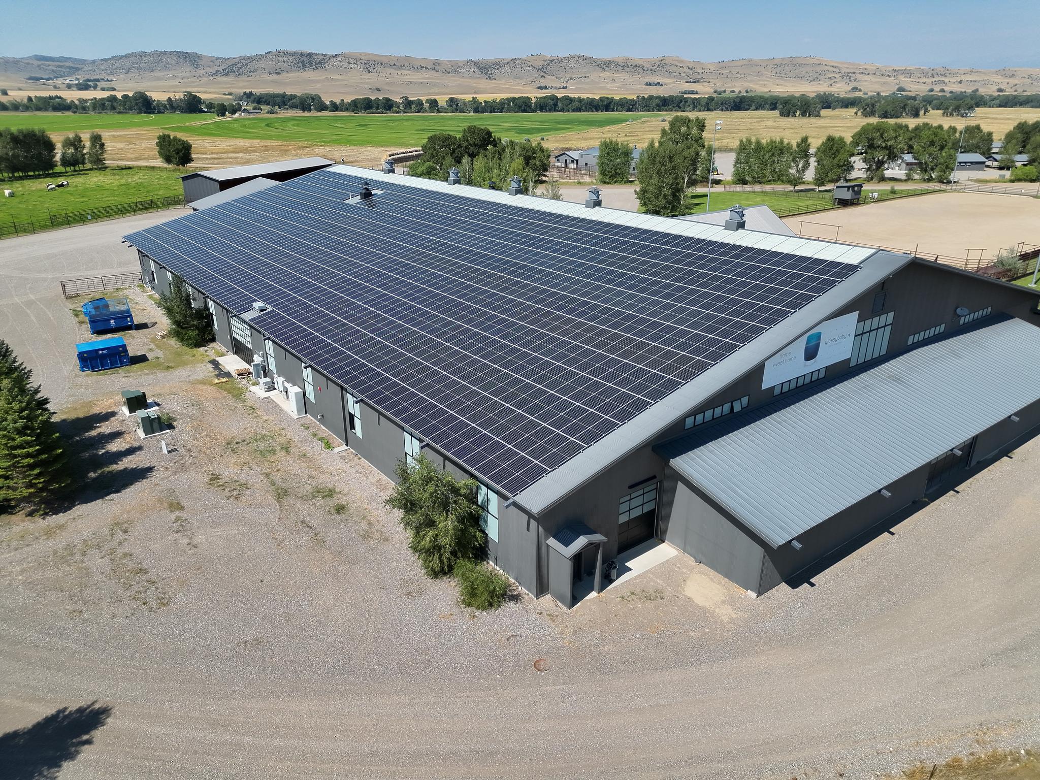 The Second Largest Roof-Mounted Solar PV System in the State of Montana