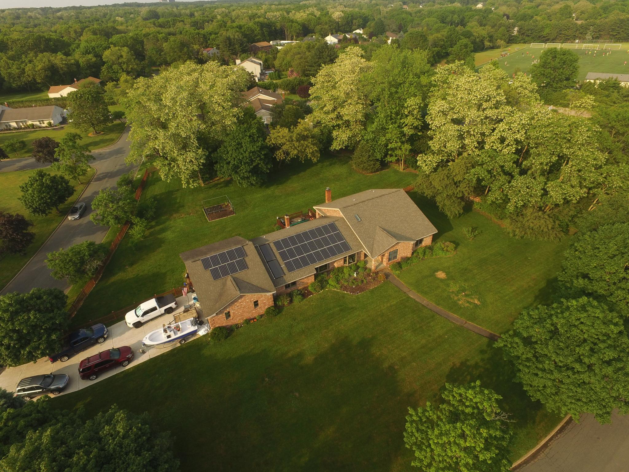 P.V. Residential Installation in St. James, NY