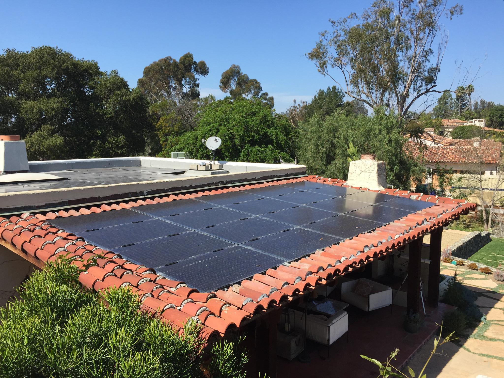 Jensen Solar System, Rancho Santa Fe, CA 25.4 kW