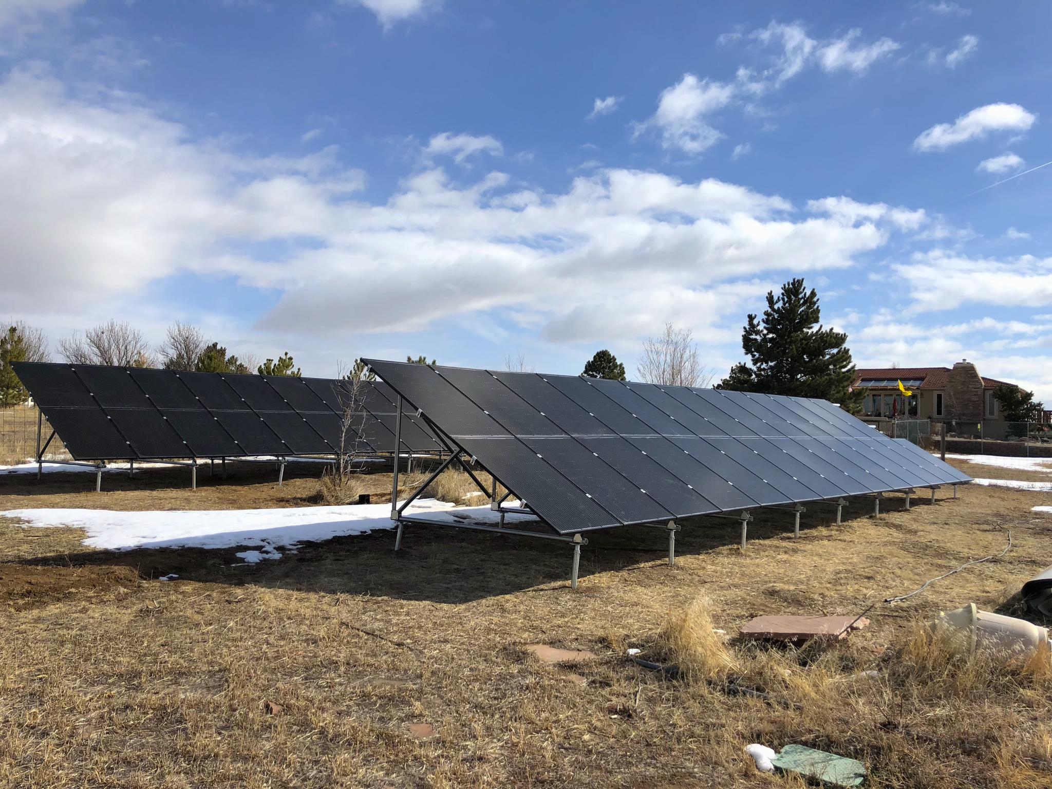 15kW DC Ground Mount in Bennett, CO