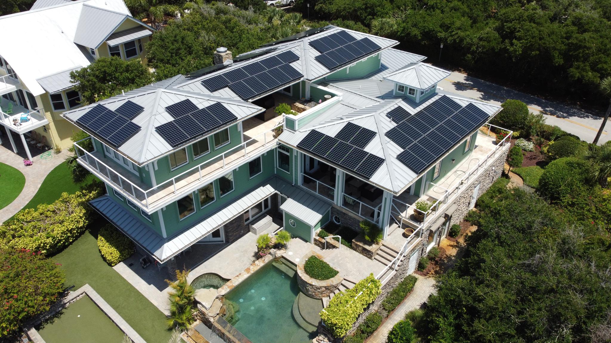 Beautiful Solar Installation in Ponce Inlet, FL