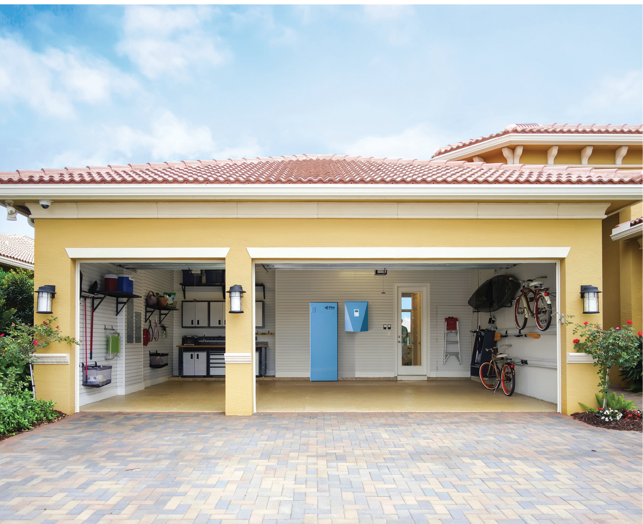 Solar-plus-storage all in one system.