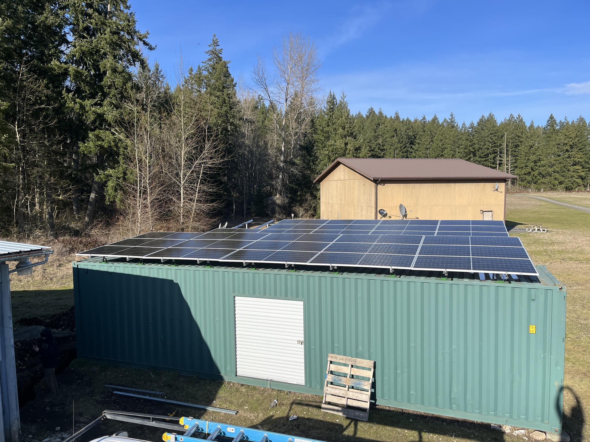 Welded on containers!