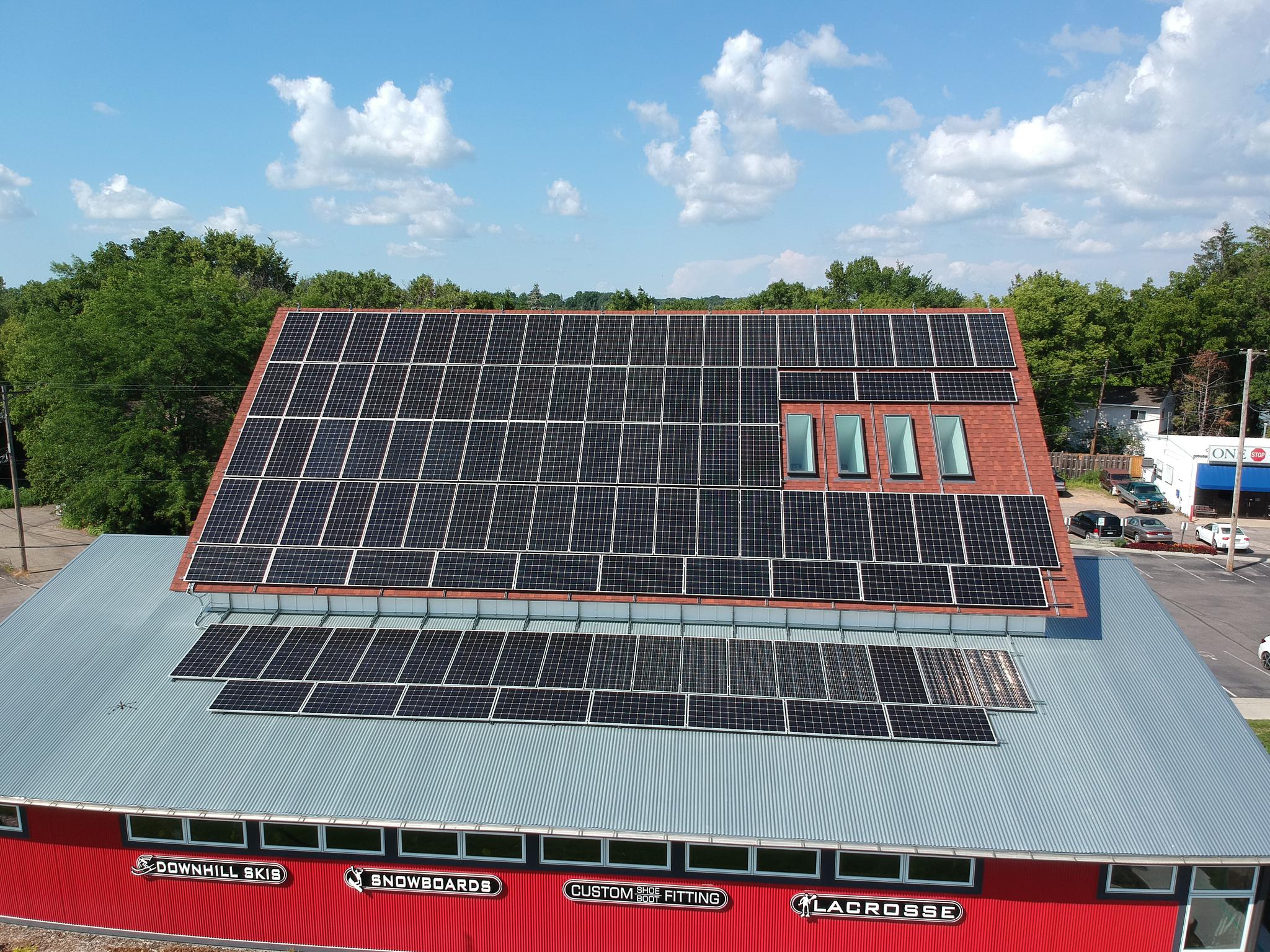 Z-Rack on asphalt shingle & metal roof