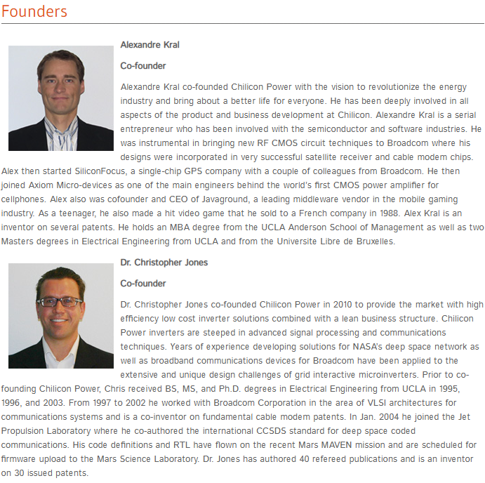 Our Accomplished Co-Founders