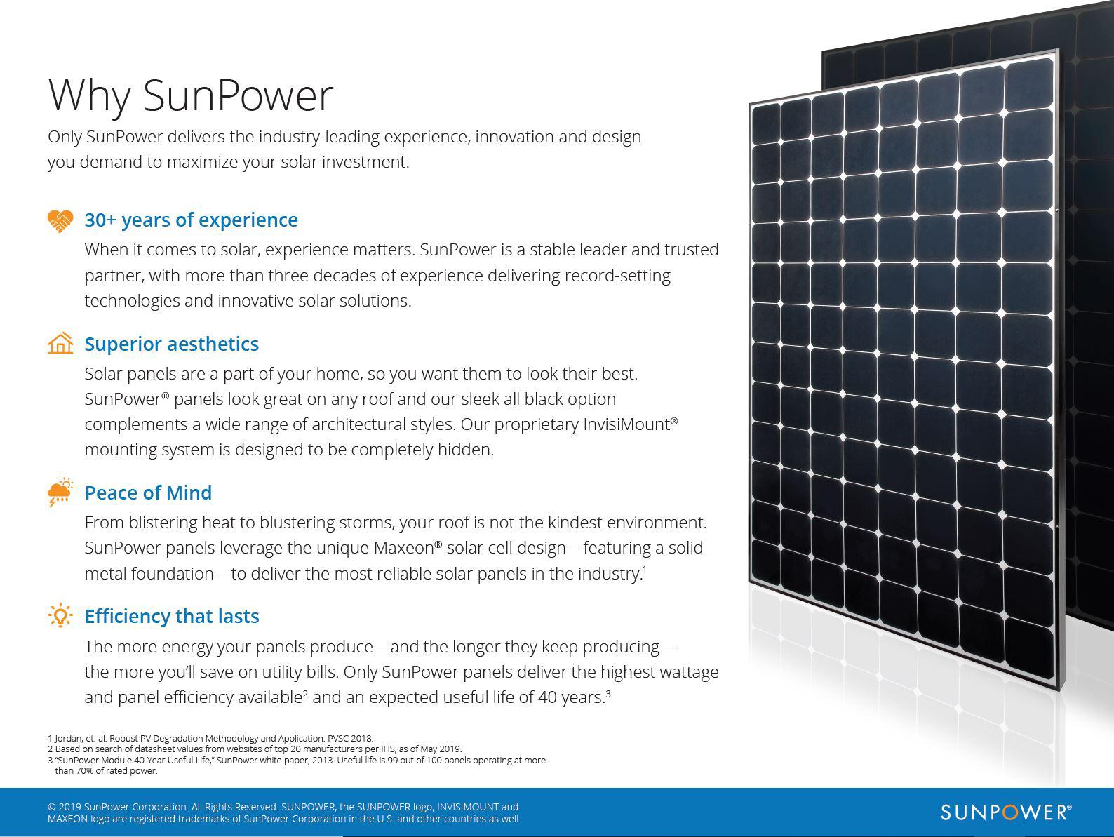 Why Sunpower