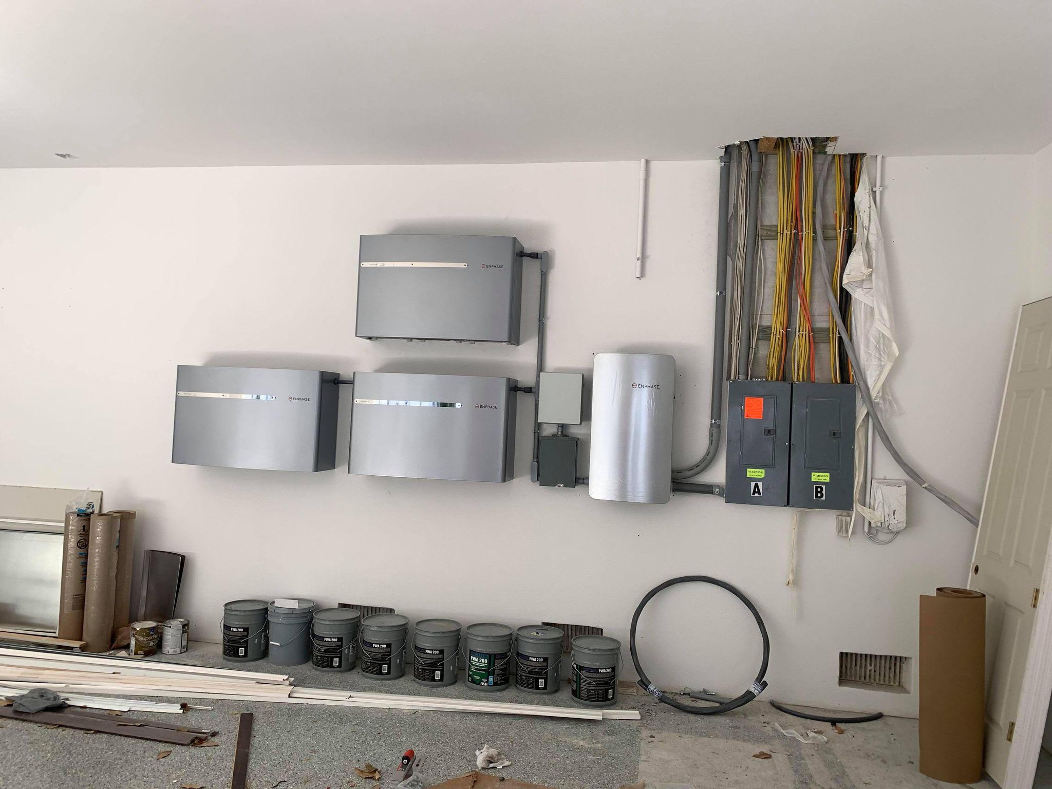 Enphase Battery Install