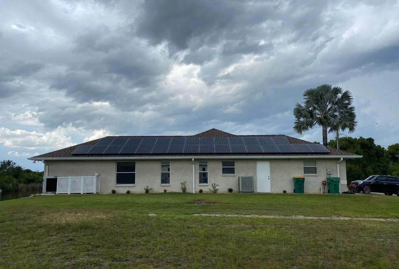 Finished Install on Shingle