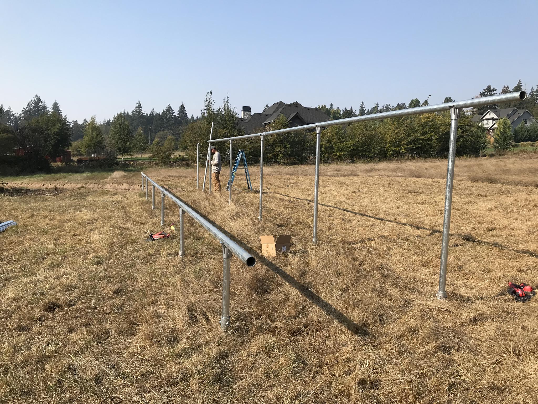 Ground Mount - the beginning