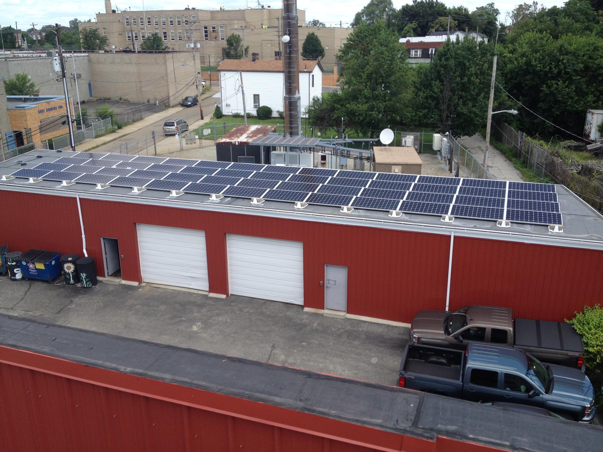 Ballasted commercial installation in Larimer