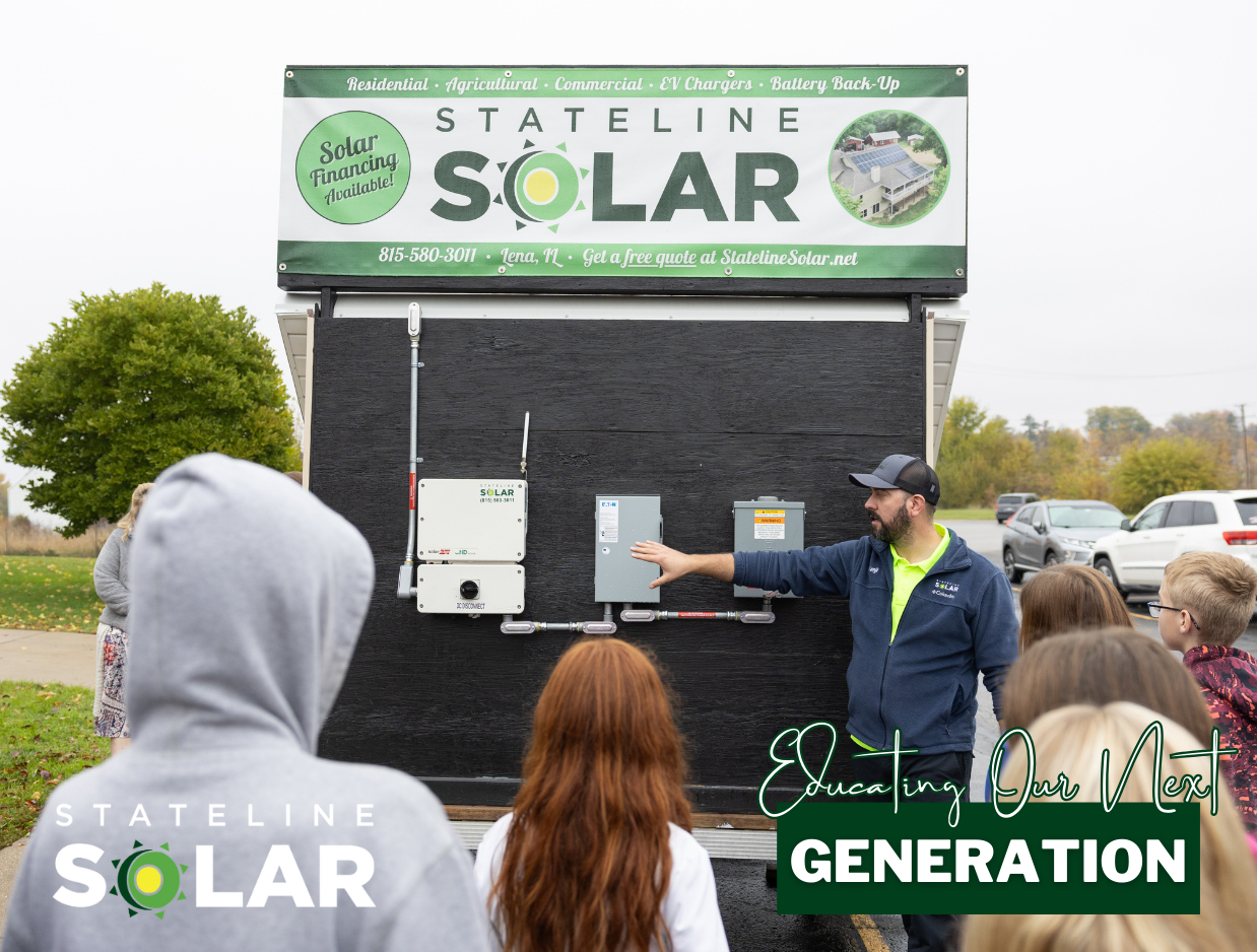 We provide education to local high schools - providing education for our future generations!