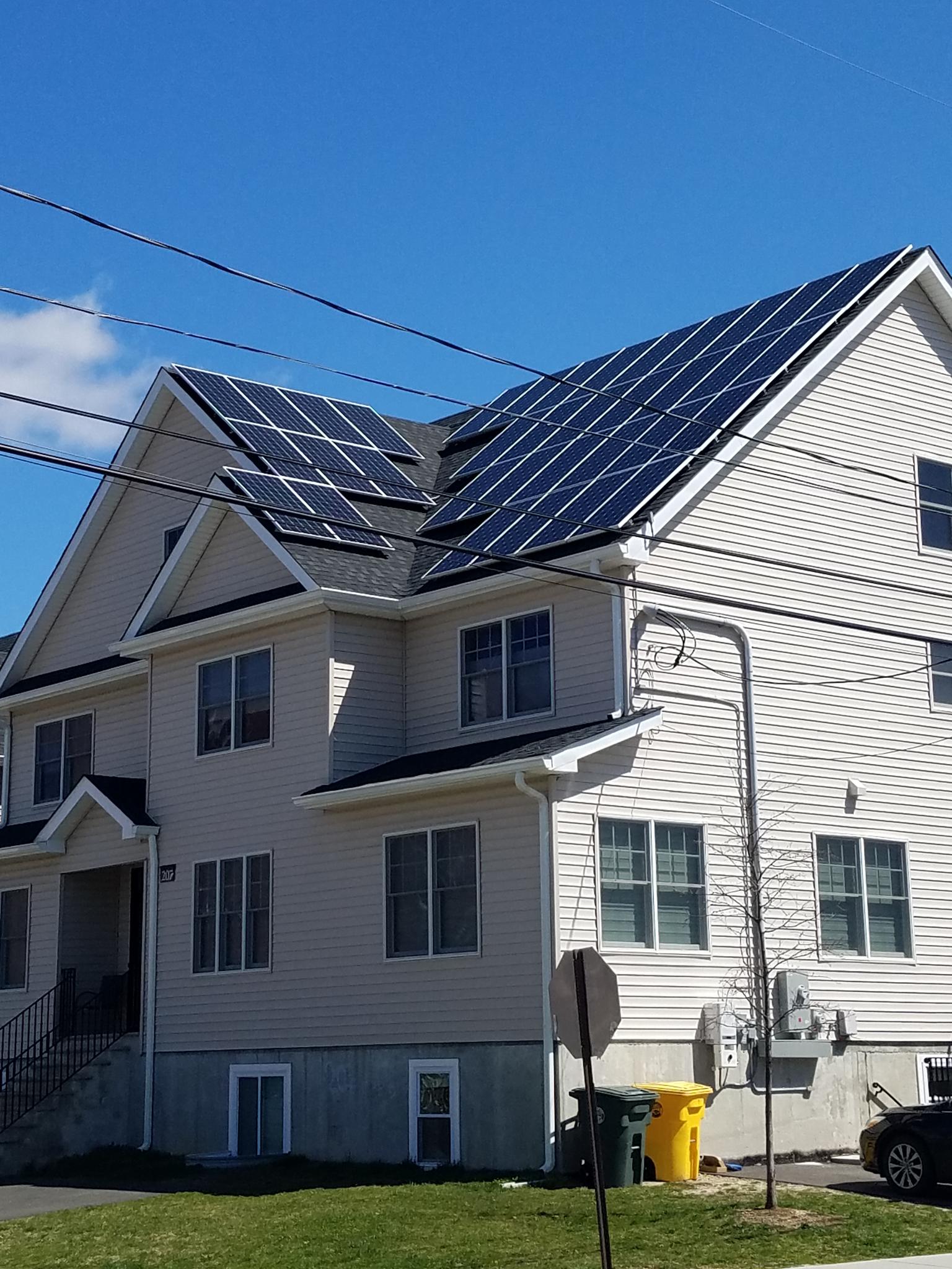 Residential System.  Solaredge inverters, Axitec Panels