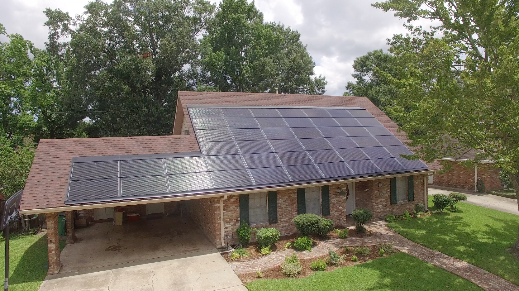 A completed Deco Tech install.