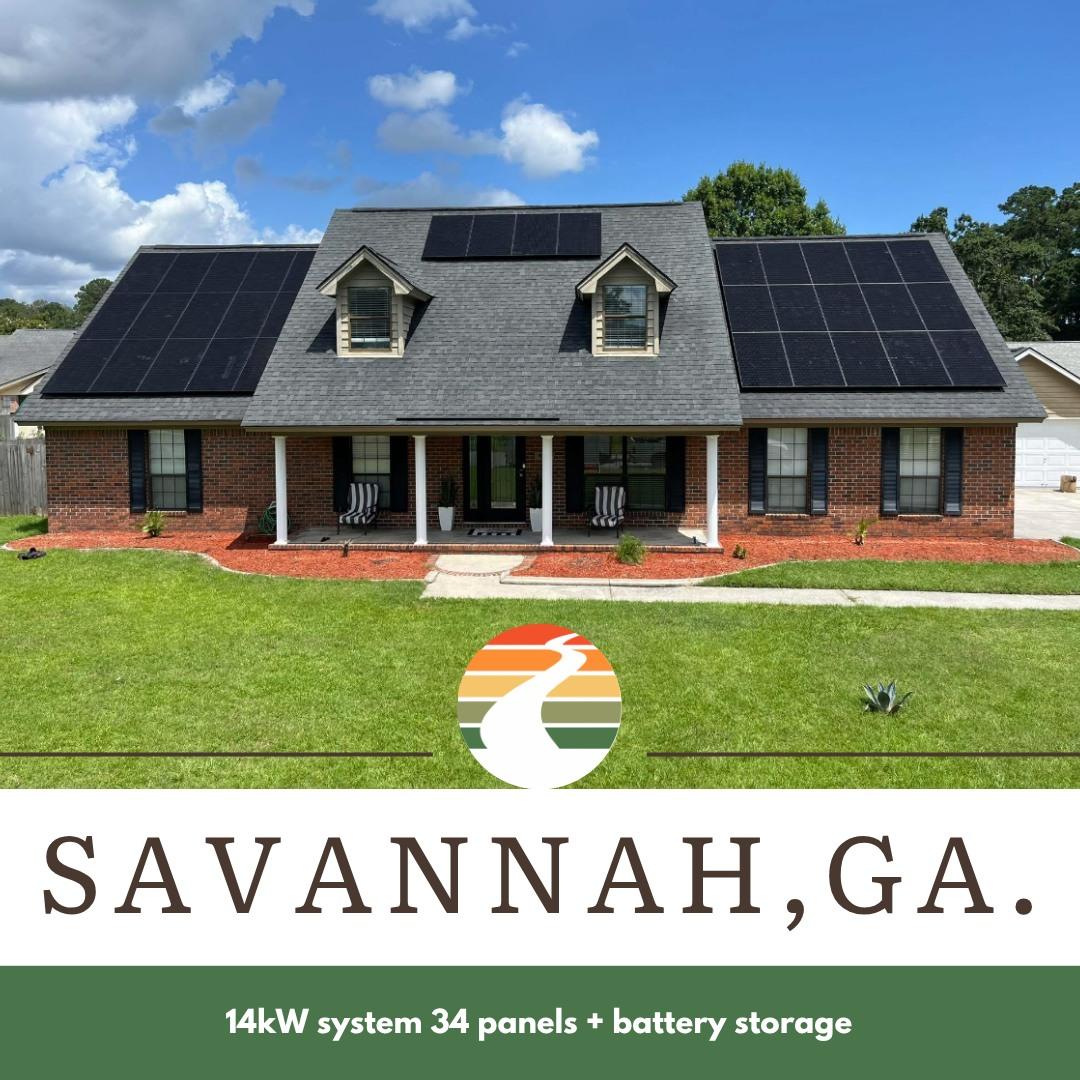 Savannah Resident Solar Installation