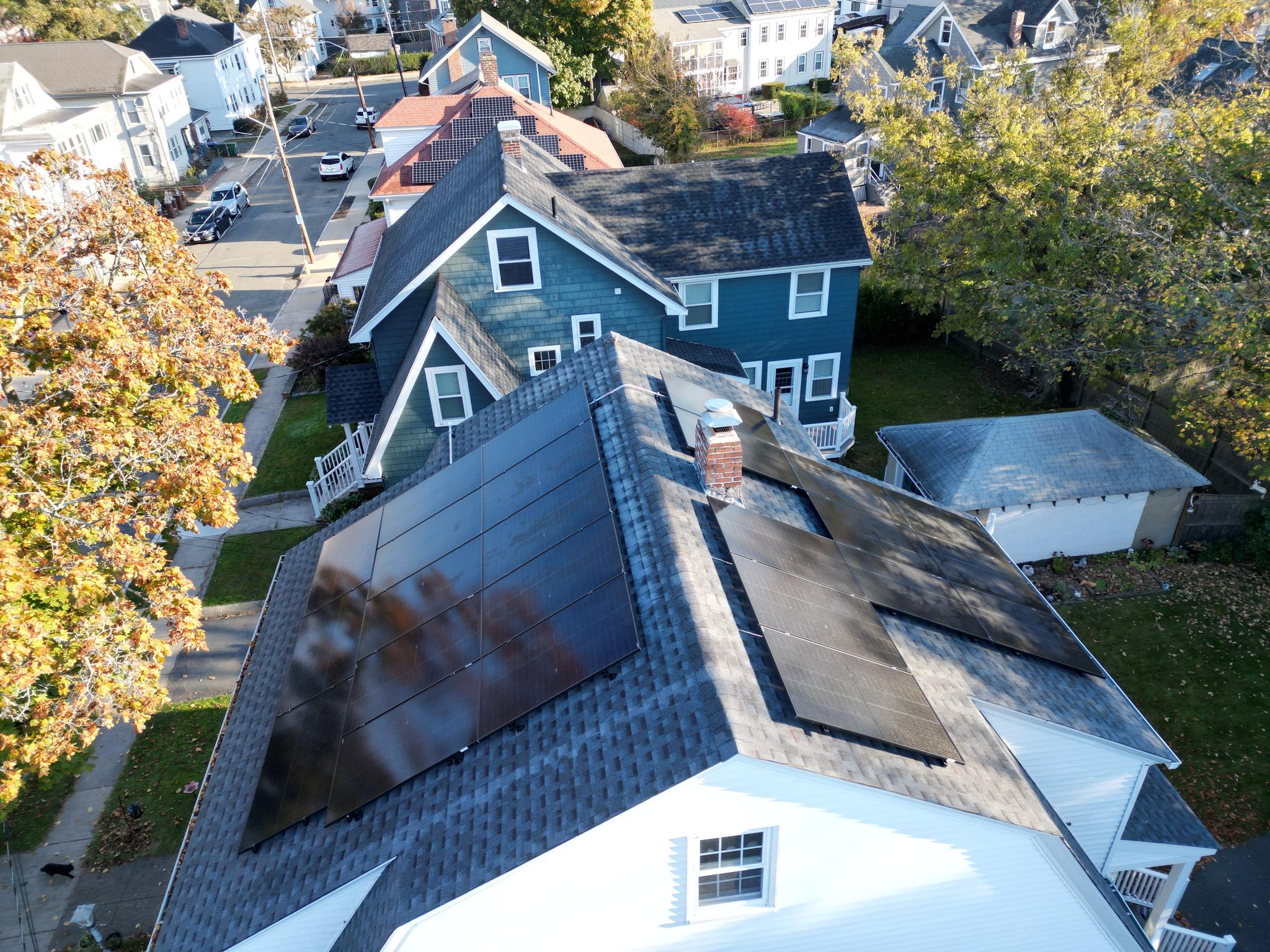 9kW Install, Medford, MA