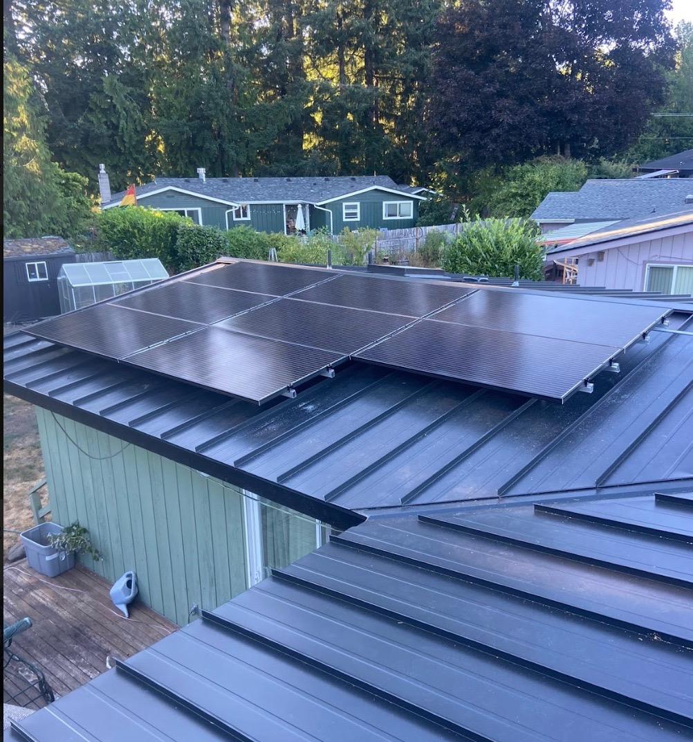 Standing Seam Metal Roof Install