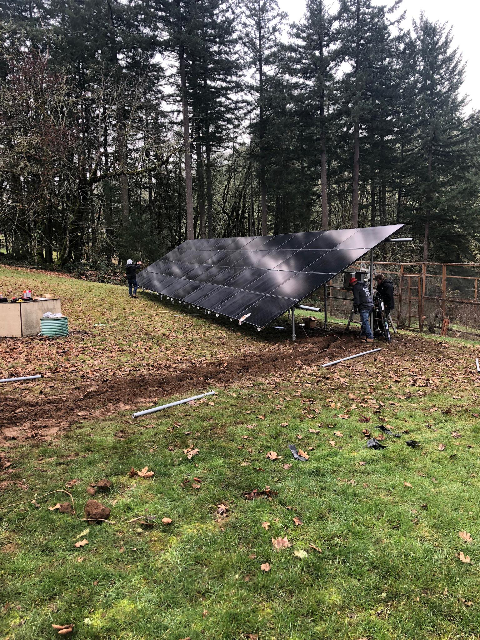 Ground Mount Installation