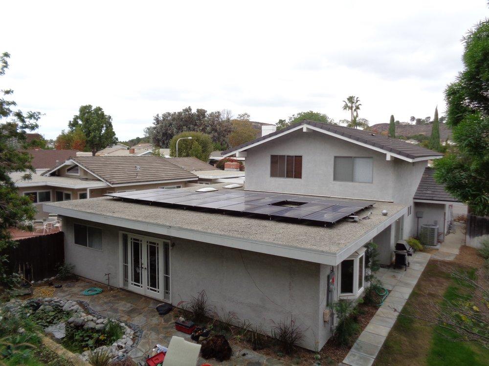 Installation on Flat Roof