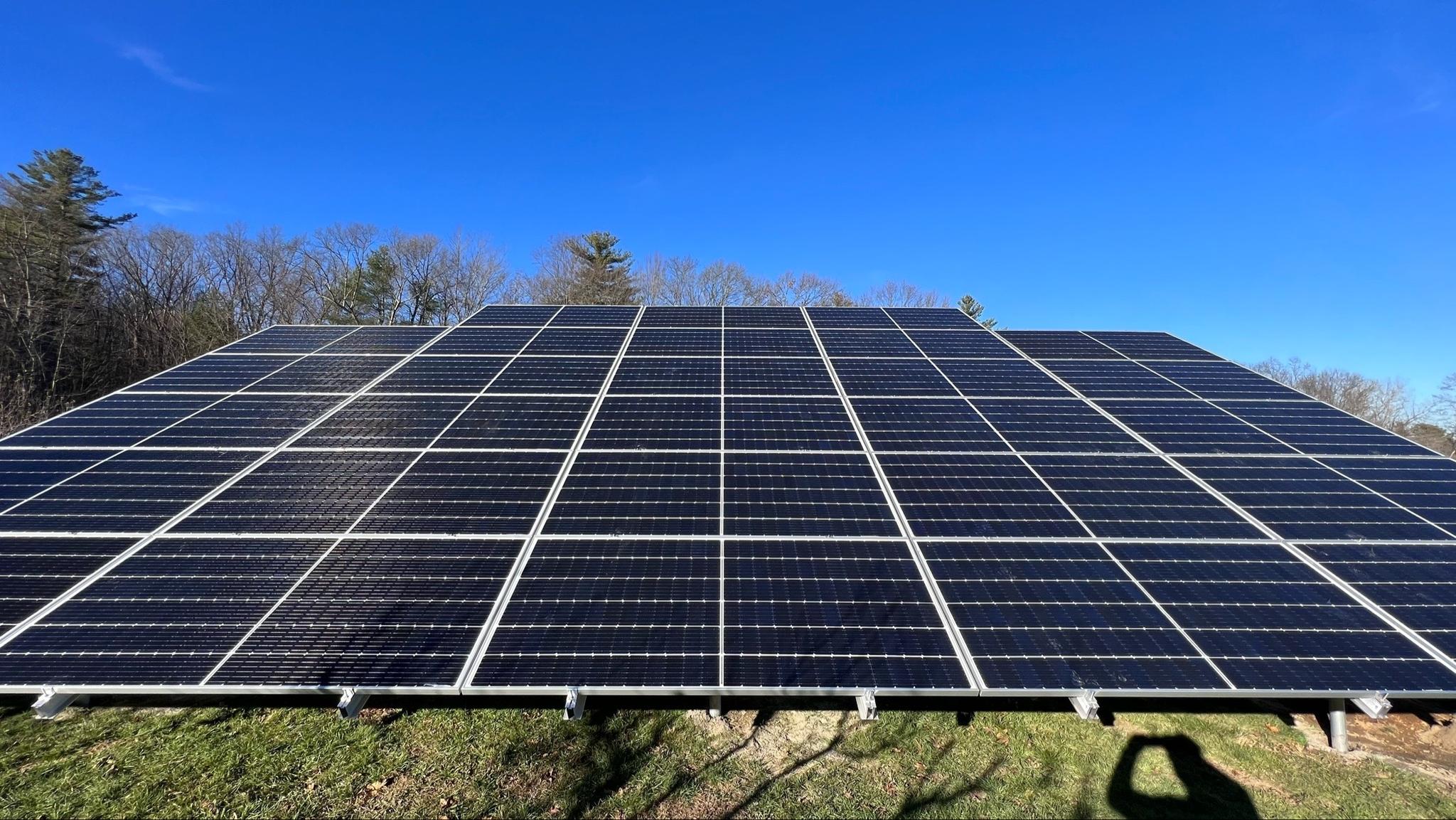 We do ground mounts!