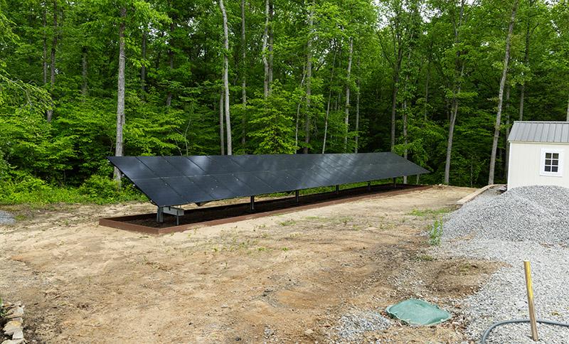 Ground Mount Solar Installation