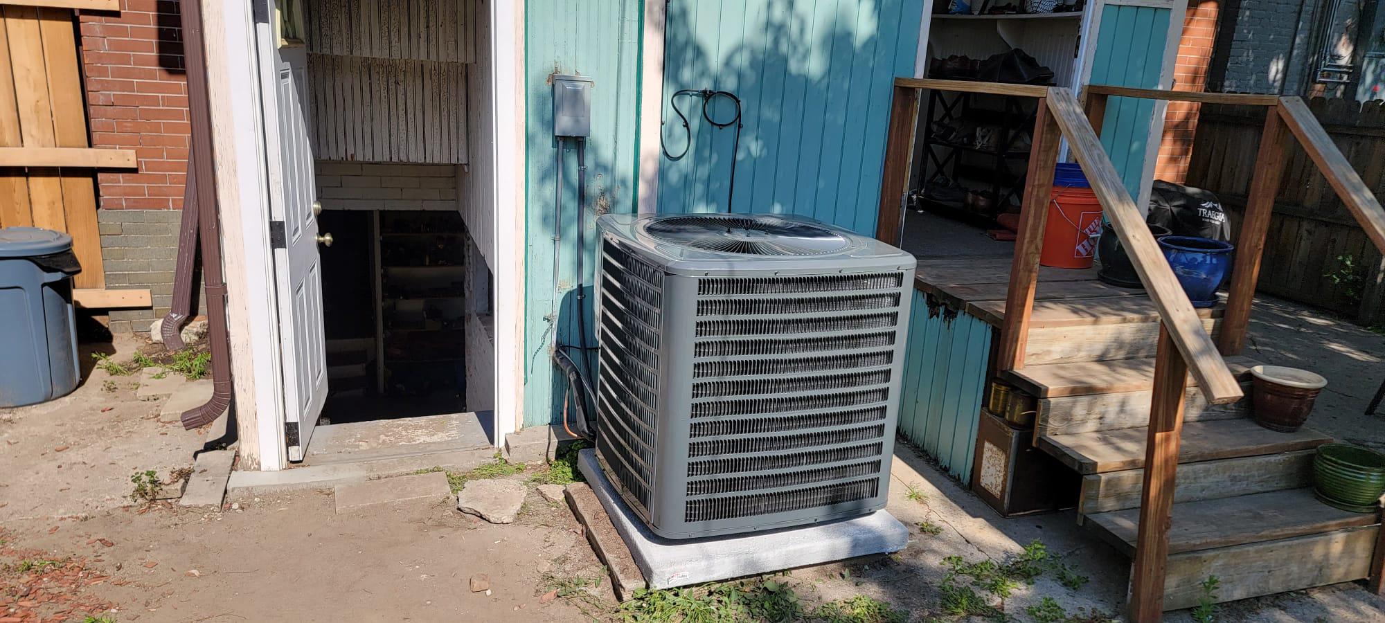 Air Source Heatpump Installation